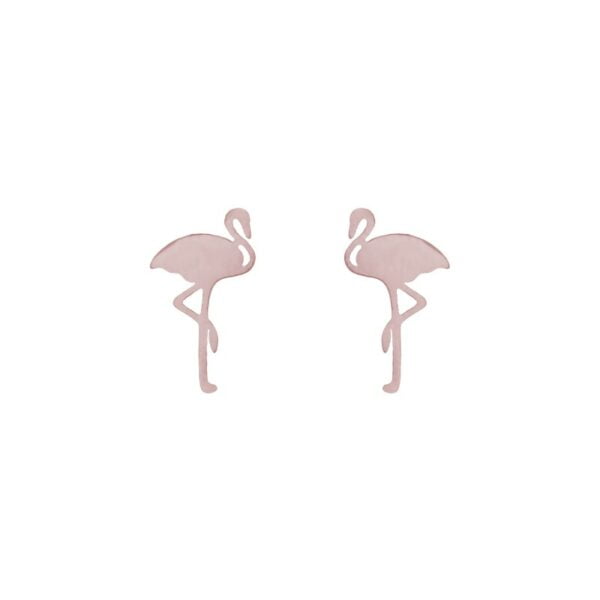 Oorknopjes Flamingo rose