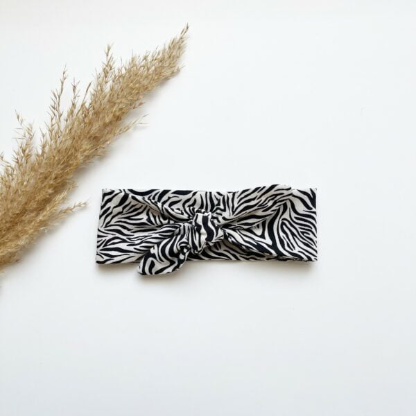 Haarband Zebraprint